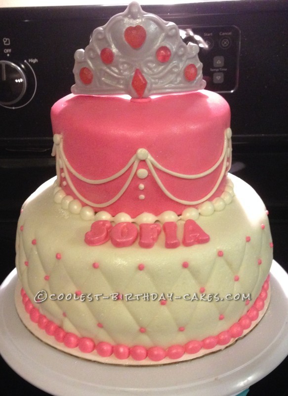 Beautiful Princess Birthday Cake