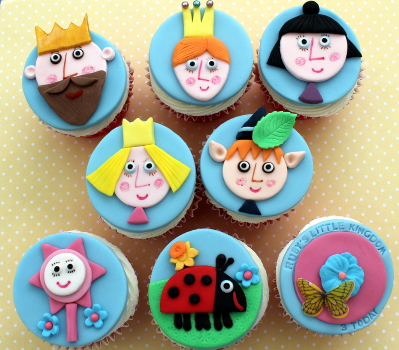 Ben and Holly Cupcakes