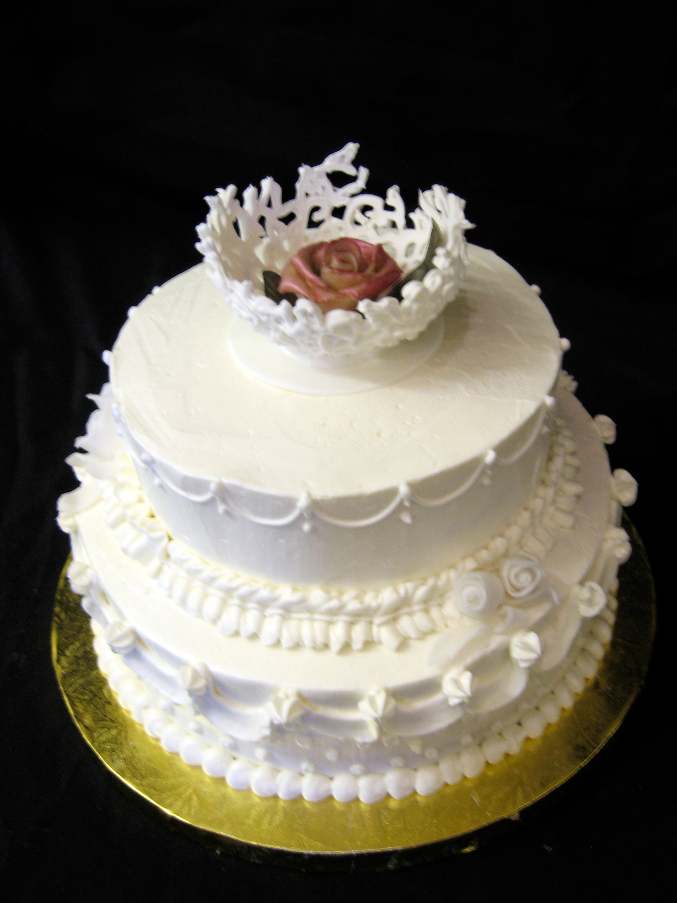 Buttercream Wedding Cake