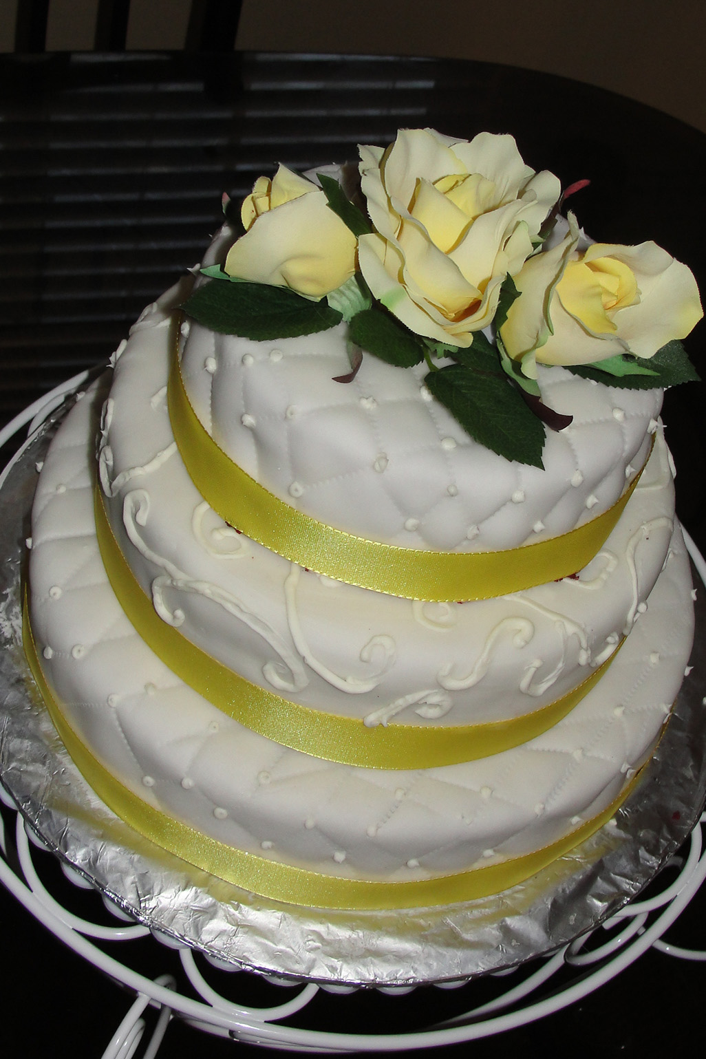 Buttercream Wedding Cakes No Fondant
