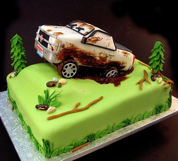 Chevy Truck Wedding Cake