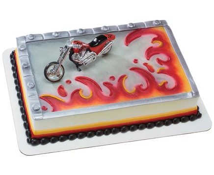 Chopper Motorcycle Cake