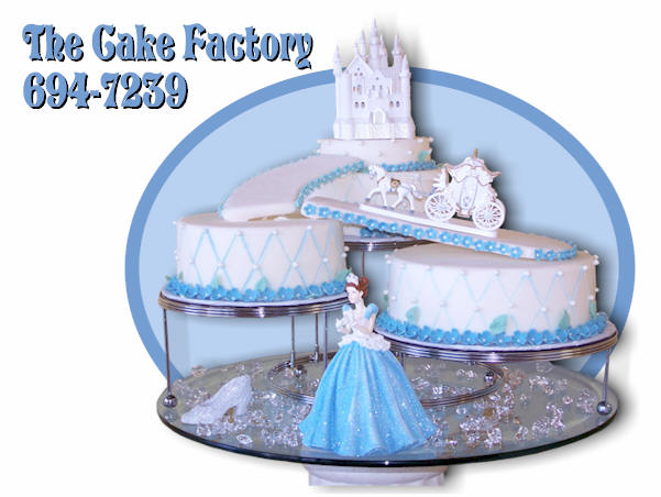 Cinderella Quinceanera Cakes