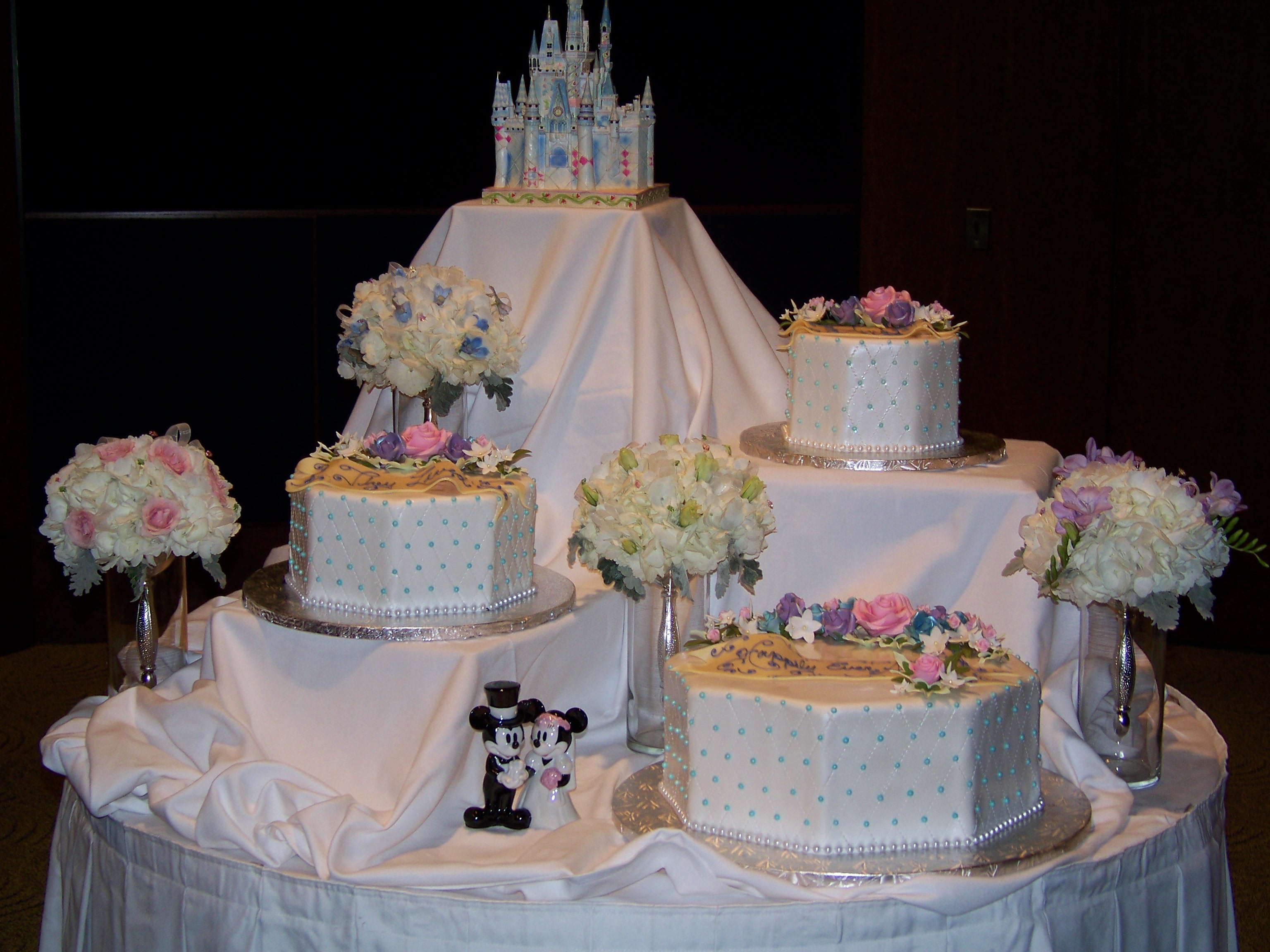 Cinderella Wedding Cake Table