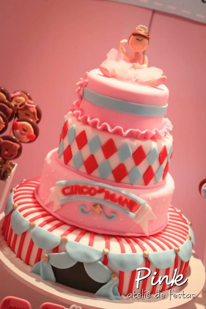 Circus Themed Birthday Cake Ideas