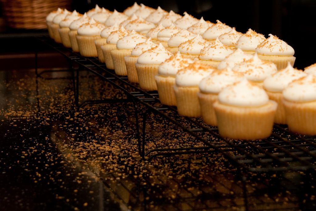 Coconut Cupcakes with Cream Cheese Frosting