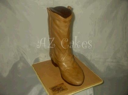 Cowboy Boot Grooms Cake