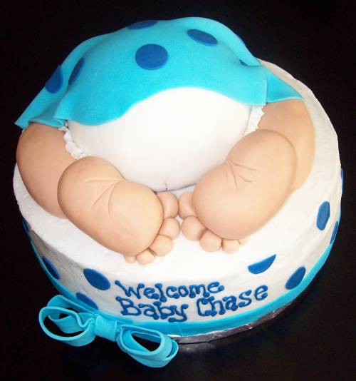 Cute Baby Shower Cake