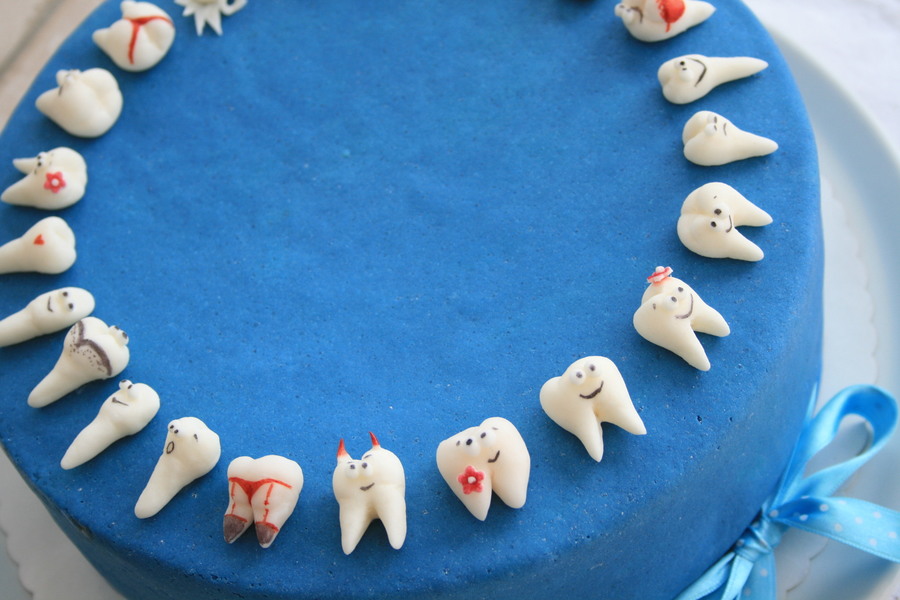 Dentist Birthday Cake