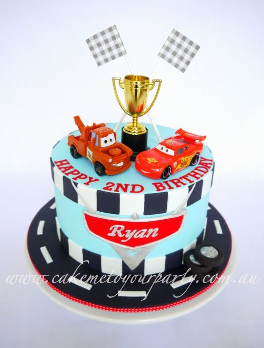 Disney Cars Birthday Cake