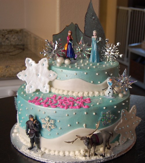 Disney Frozen Birthday Cake