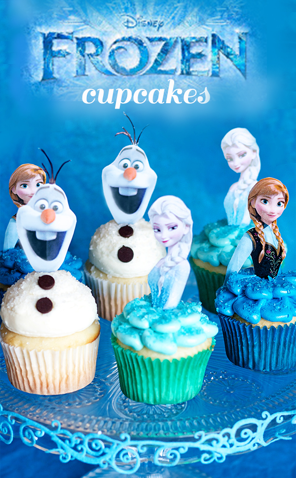 Disney Frozen Cupcakes