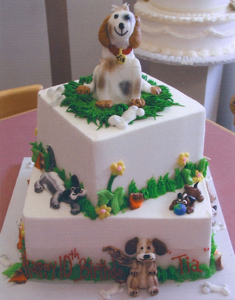 Dog Birthday Cake