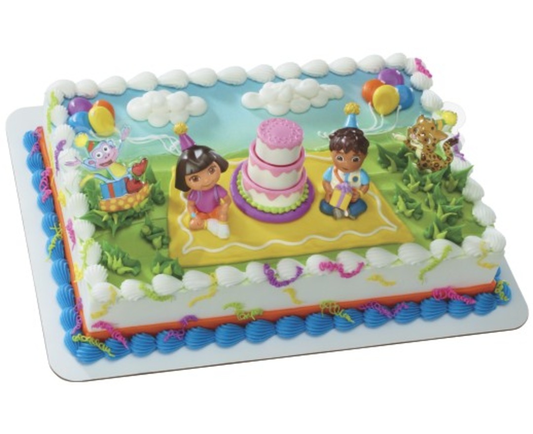 Dora Celebration Birthday Cake