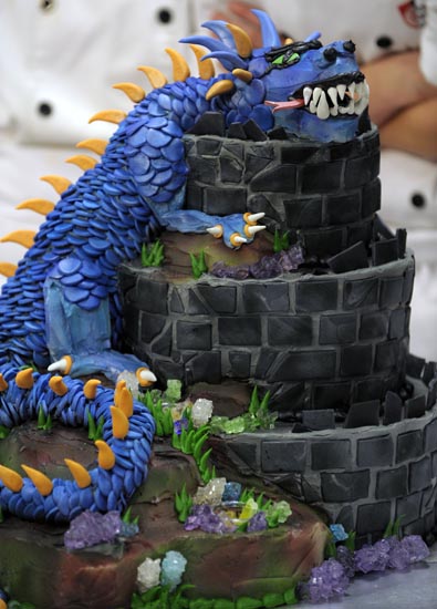 8 Photos of Ace Of Cakes Decorated Cake