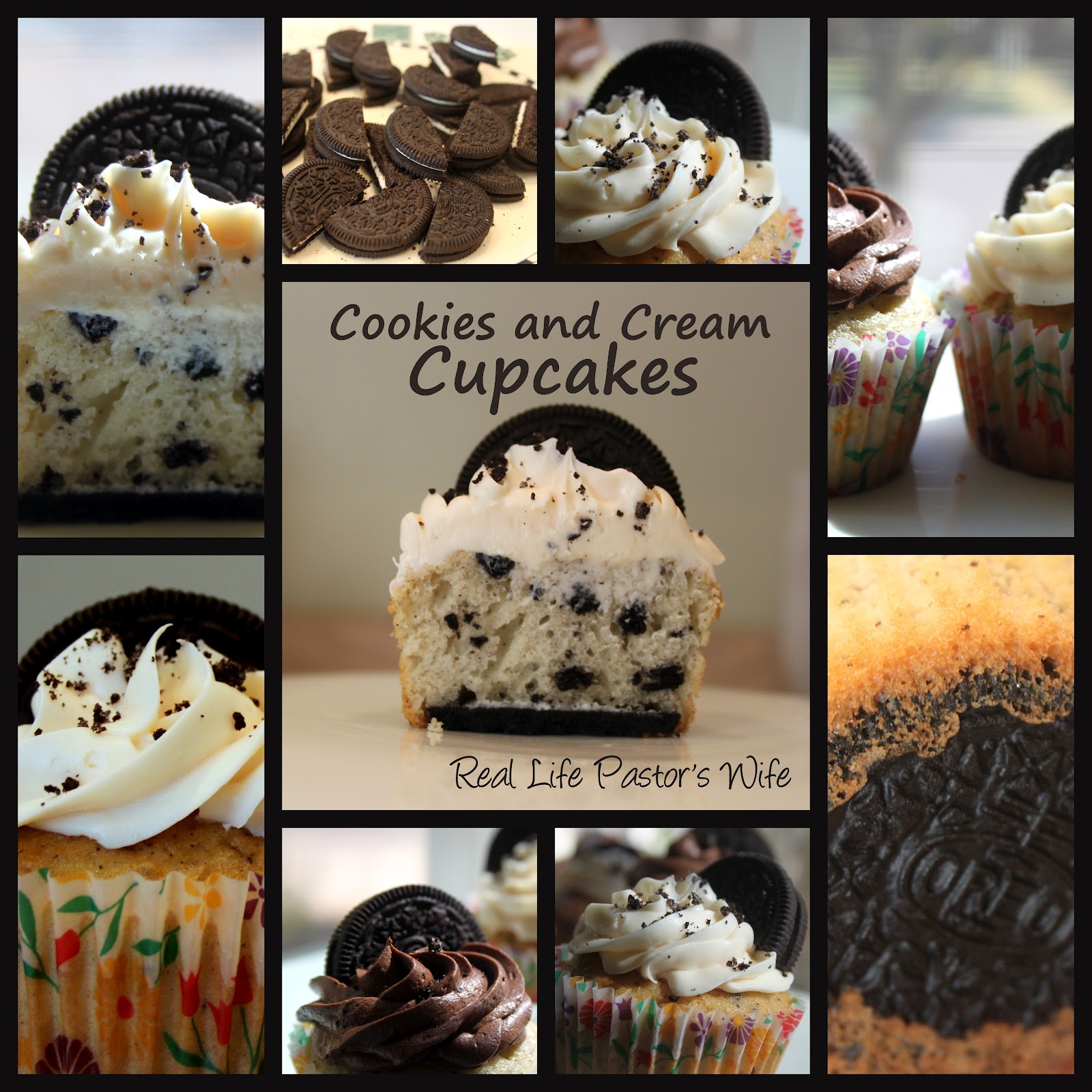 7 Photos of Homemade Cookies And Cream Cupcakes