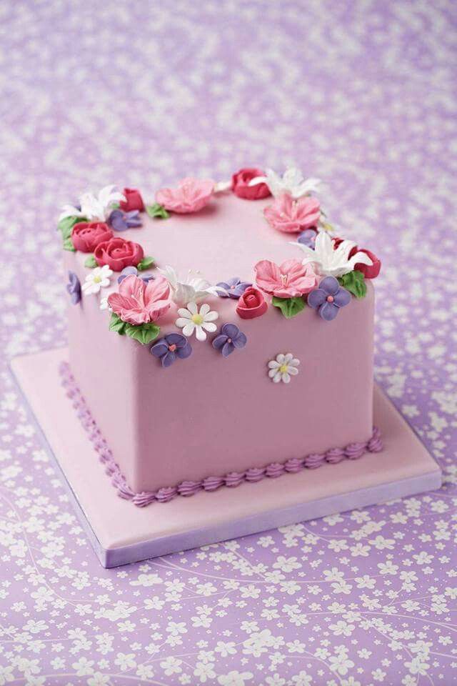 Elegant Birthday Cake