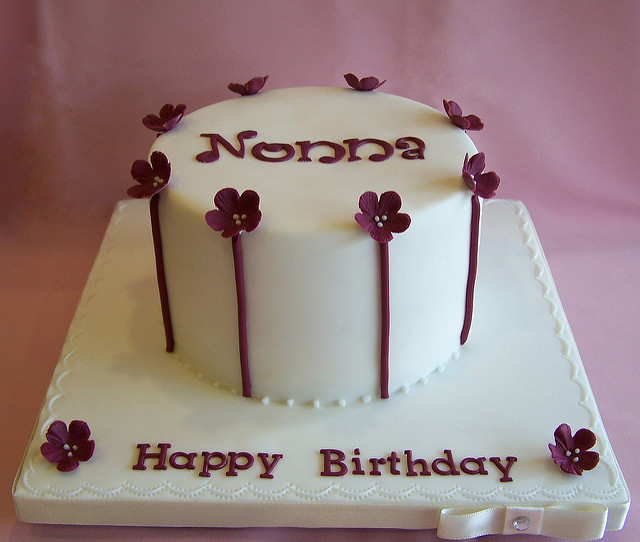 Elegant Birthday Cake