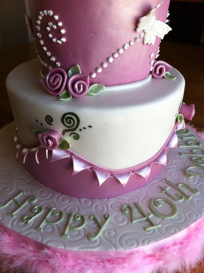 Elegant Happy Birthday Cakes for Women