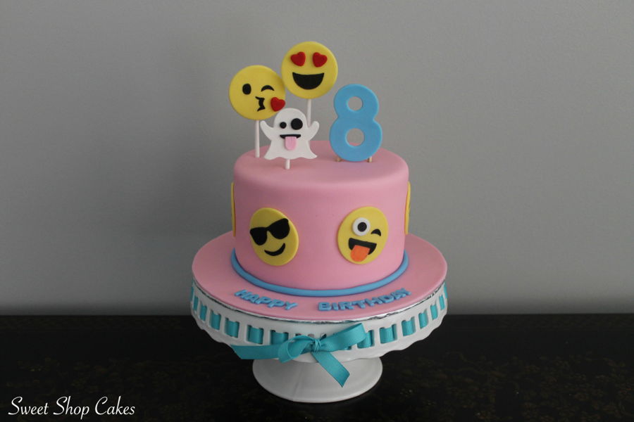 Emoji Birthday Cake