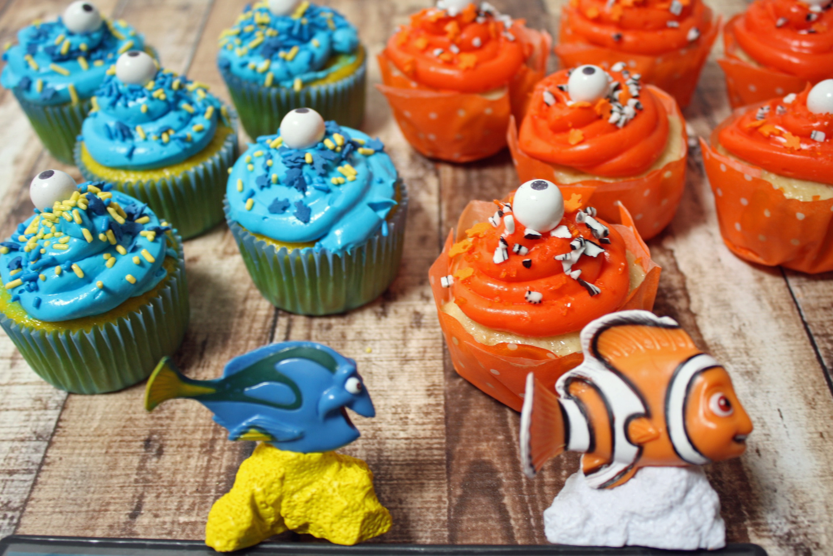 Finding Dory Cupcake Cake Ideas