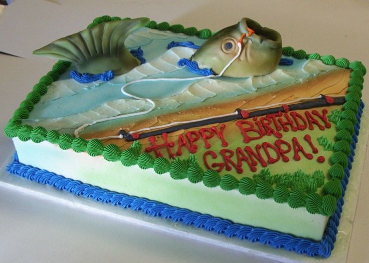 11 Desighns For Cakes Easy Fish Photo Tropical Fish Birthday Cake Koi Fish Design Cake And Fishing Birthday Cake Idea Snackncake