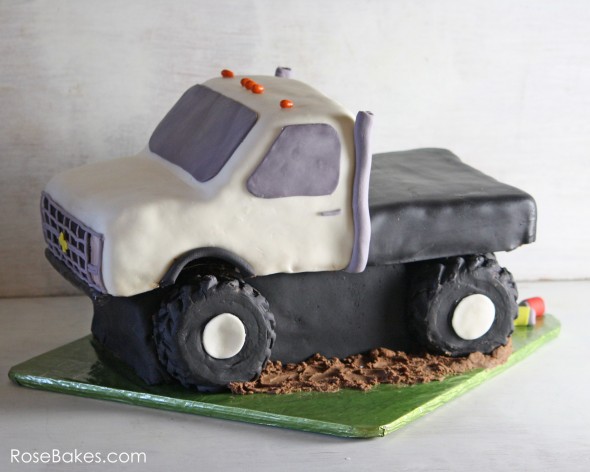 Flatbed Truck Cake