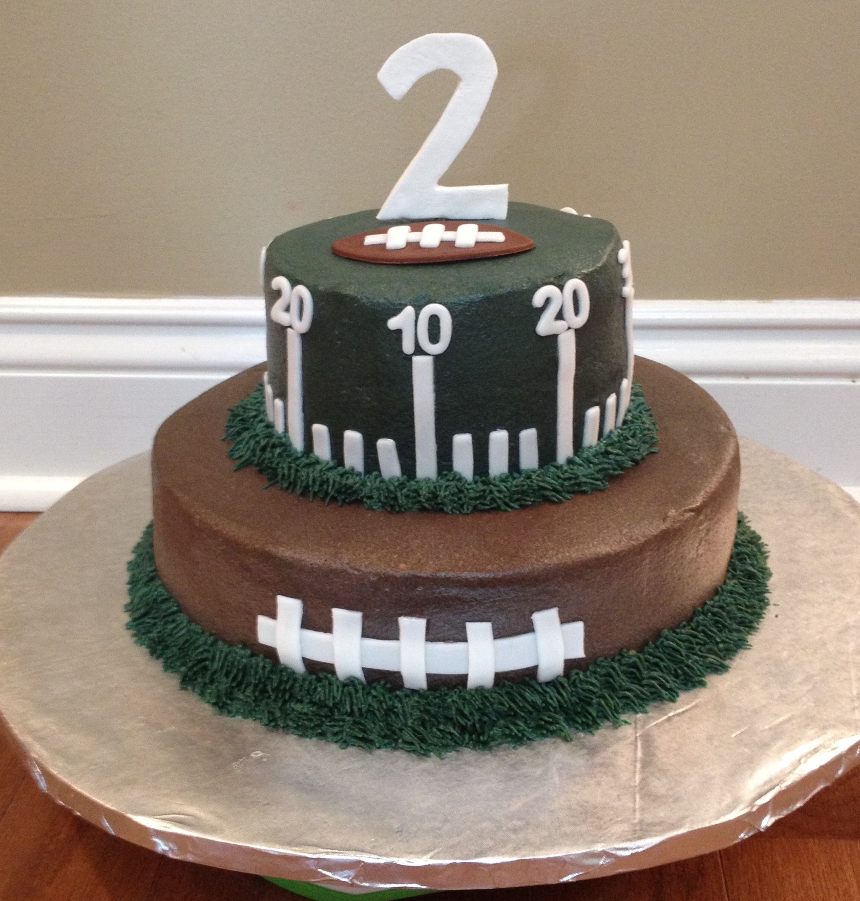 10 Photos of Football Birthday Cakes