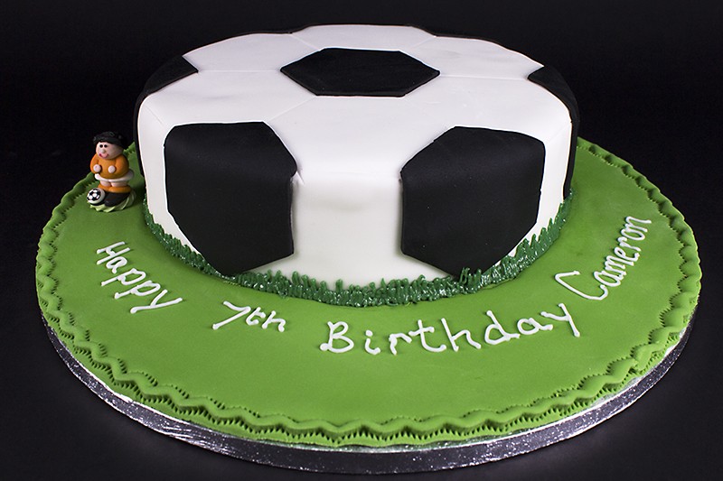 Football Birthday Cake