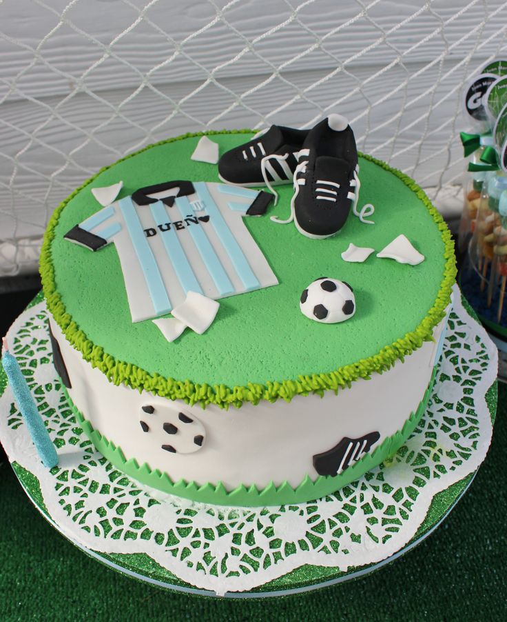 Football Birthday Party Cake