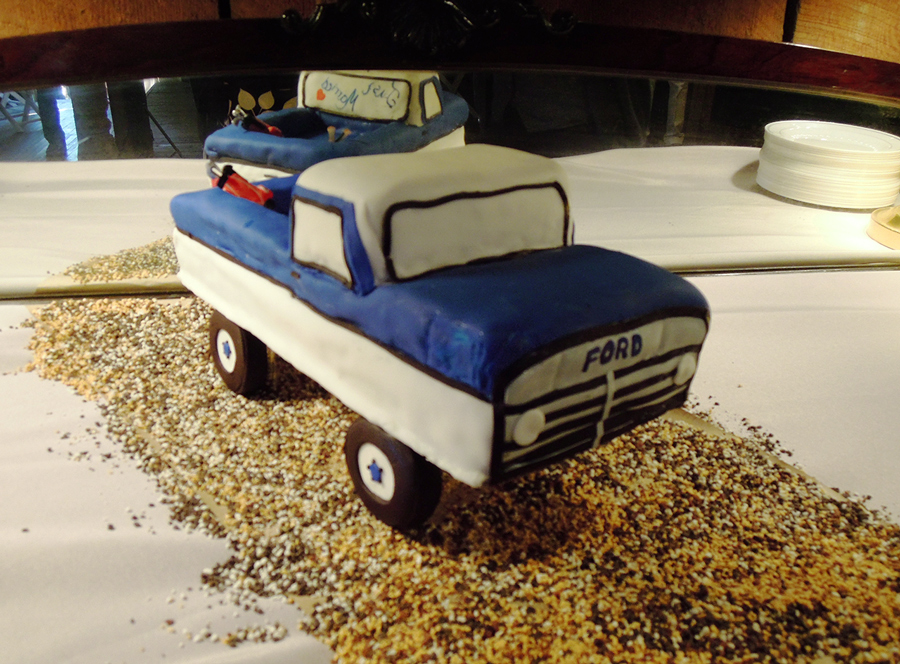 Ford Truck Grooms Cake