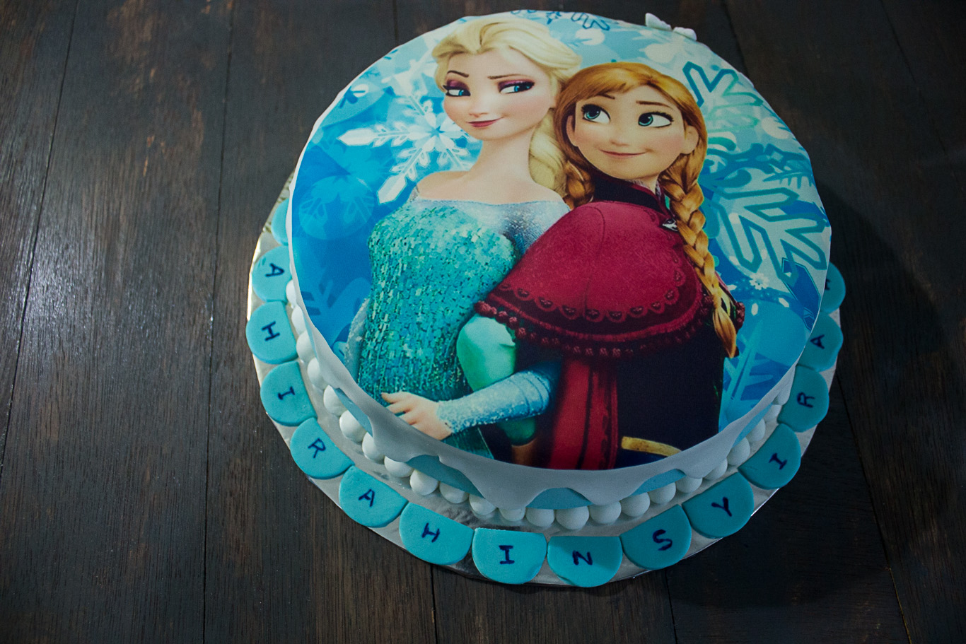 Frozen Birthday Cake