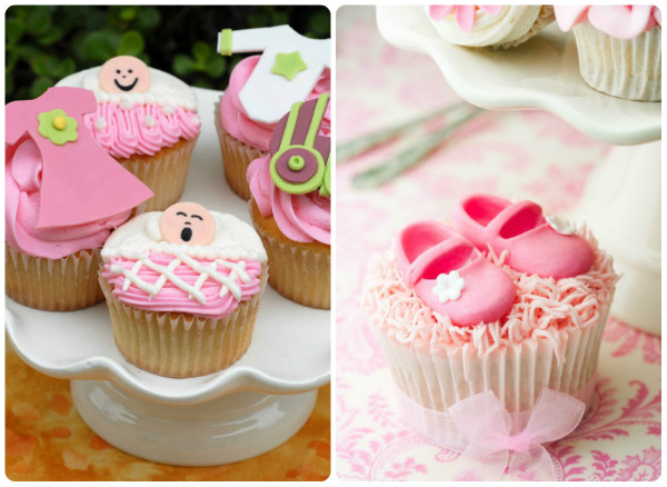 Girl Baby Shower Cupcake Ideas