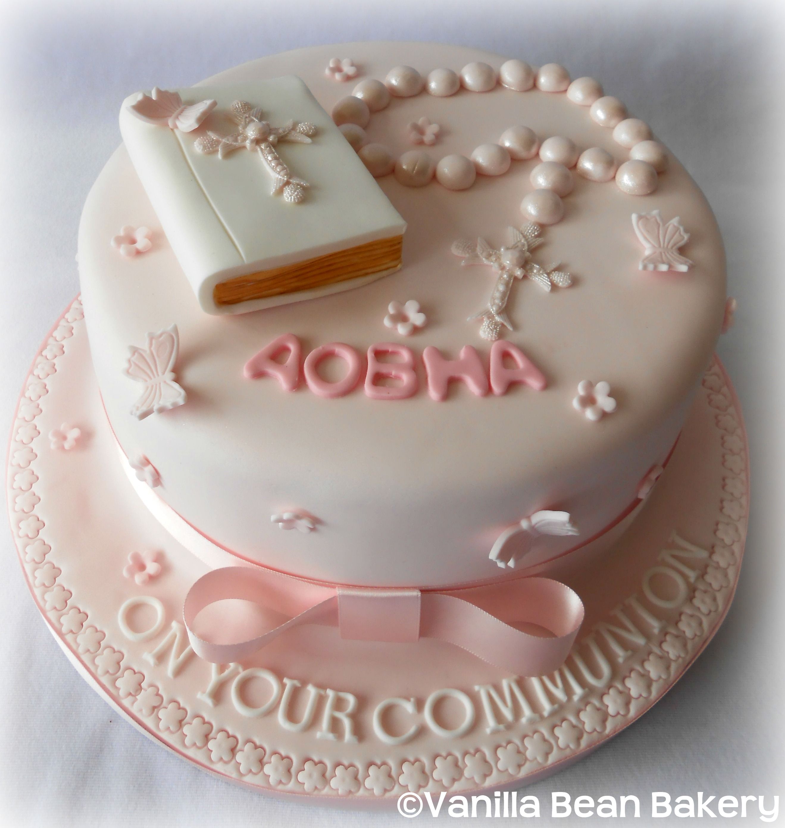 Girls Confirmation Cake