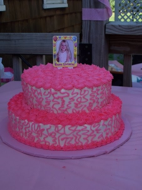 Girly Birthday Cake