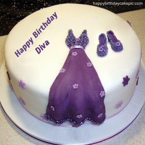 9 Photos of For Girls Birthday Cakes Buttercream Diva