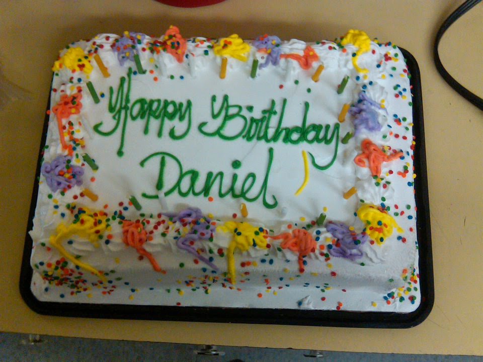 Happy Birthday Dan Cake