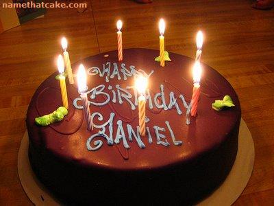 Happy Birthday Daniel Cake