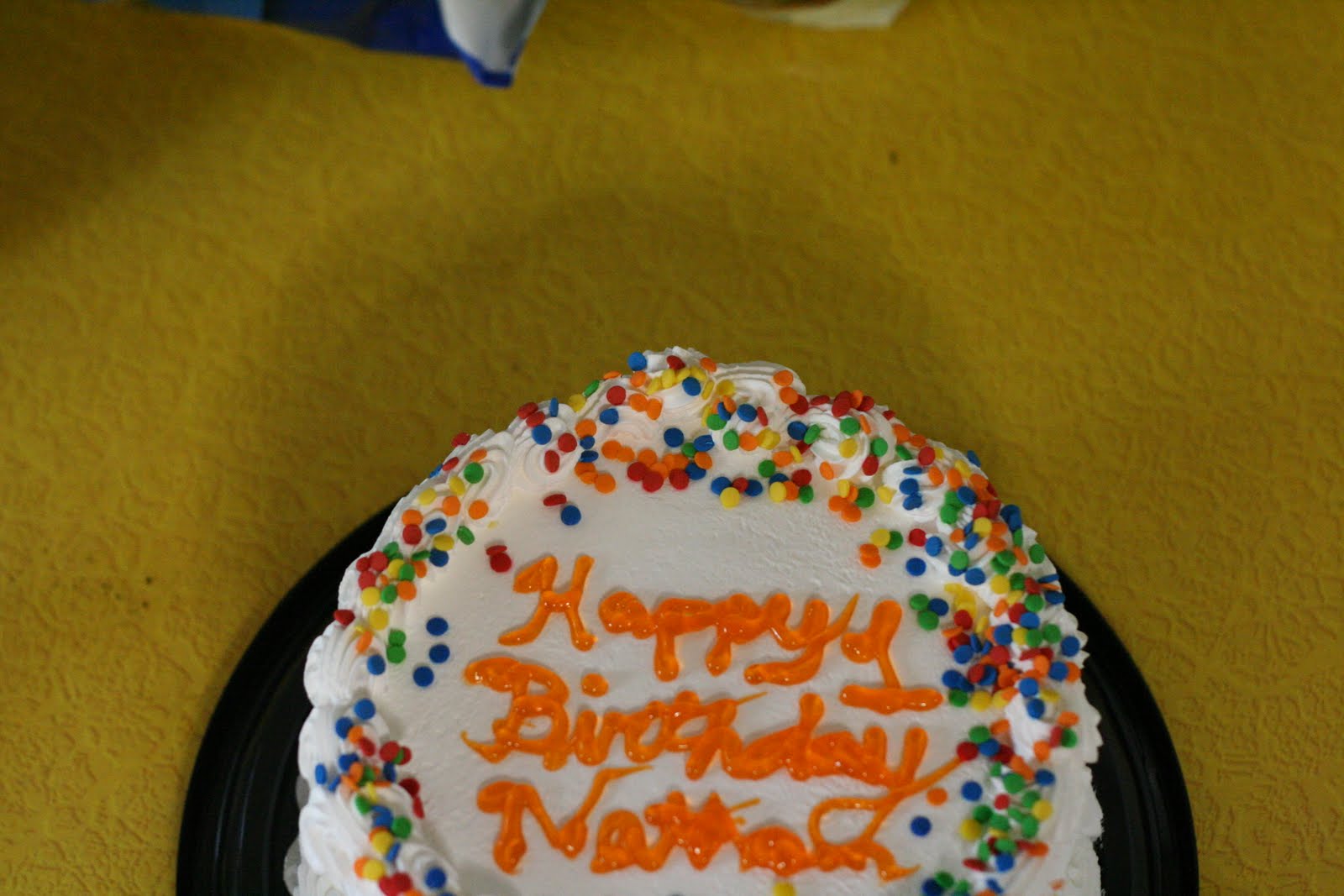 Happy Birthday Nathan Cake