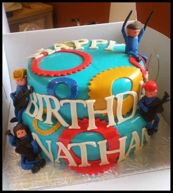 Happy Birthday Nathan Cake