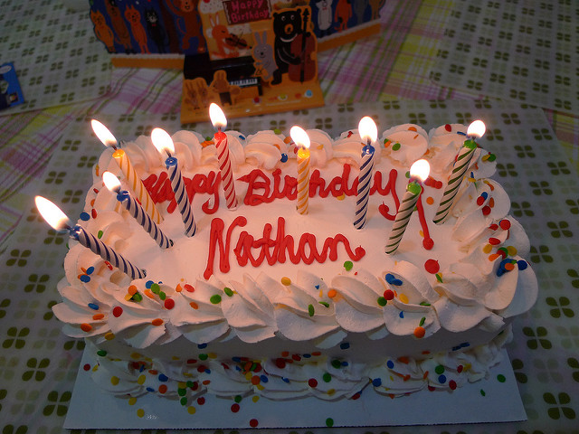 Happy Birthday Nathan Cake