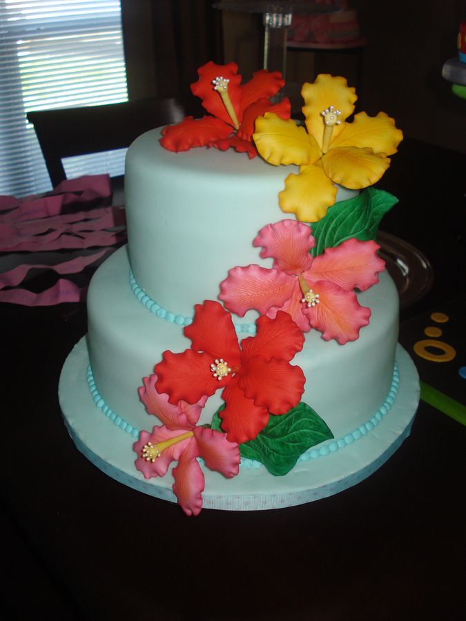 Hawaiian Birthday Cake