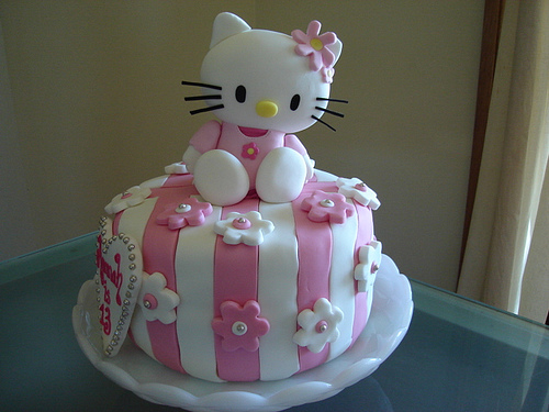 Hello Kitty Birthday Cake