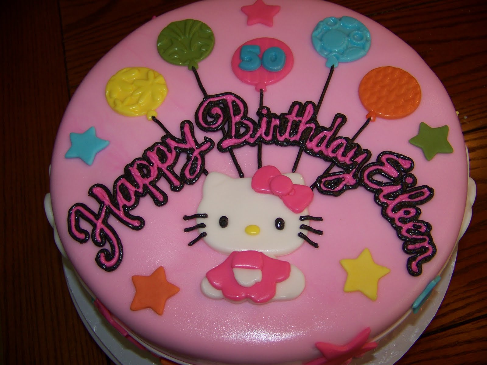 Hello Kitty Birthday Cake