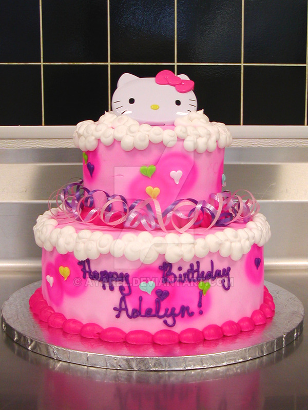 Hello Kitty Birthday Cakes Walmart