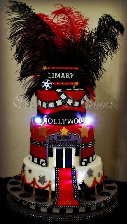 Hollywood Theme Cake