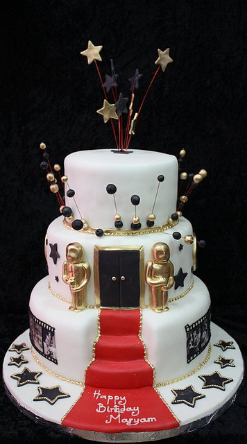 Hollywood Theme Cake