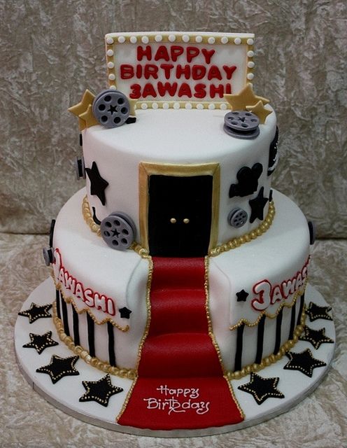 Hollywood Theme Cake