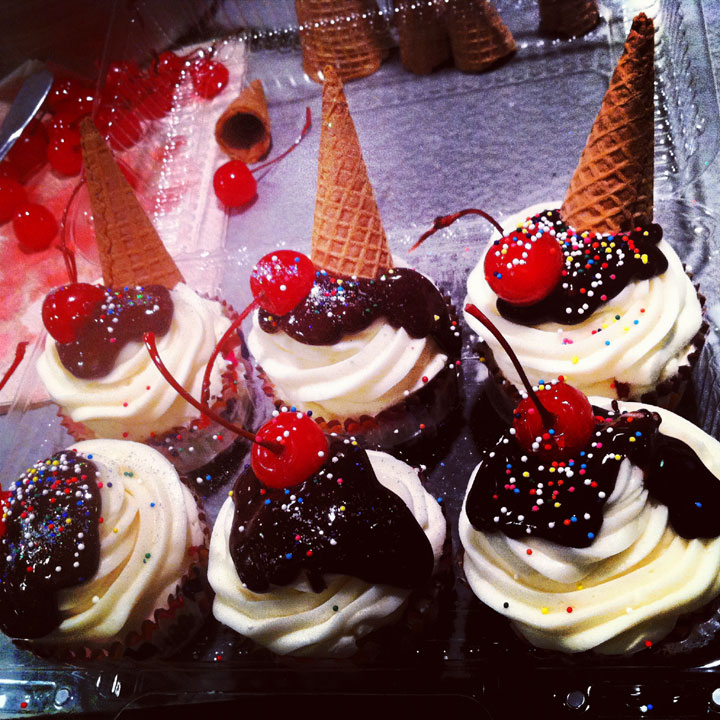 Ice Cream Cone Cupcakes