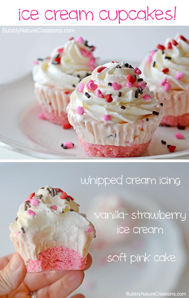 Ice Cream Cupcakes